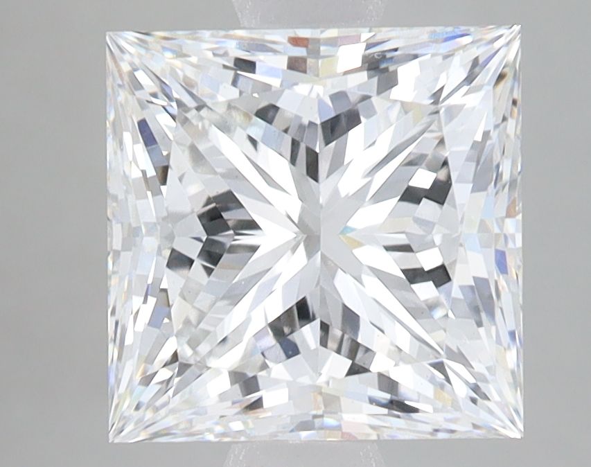 3.56 ct. princess Lab Grown Diamond front image