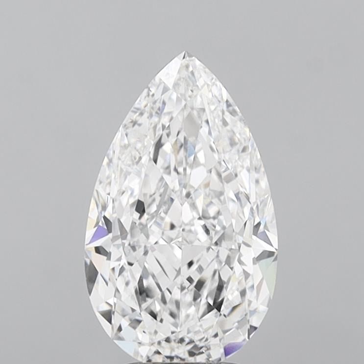 4.04 ct. pear Lab Grown Diamond front image
