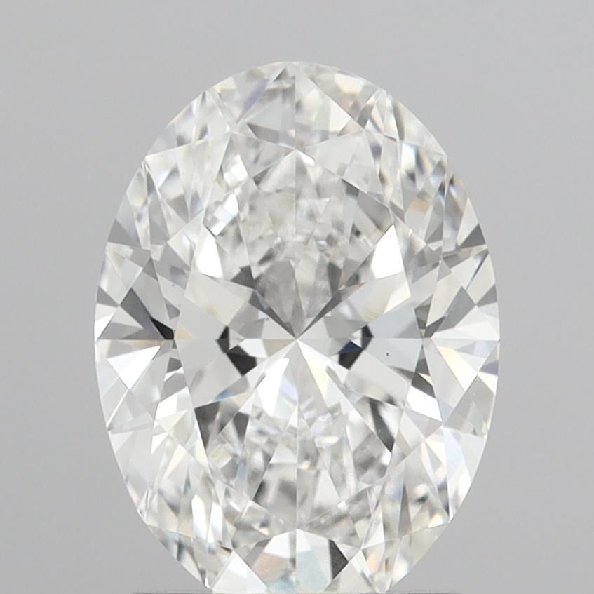 2.08 ct. oval Lab Grown Diamond front image