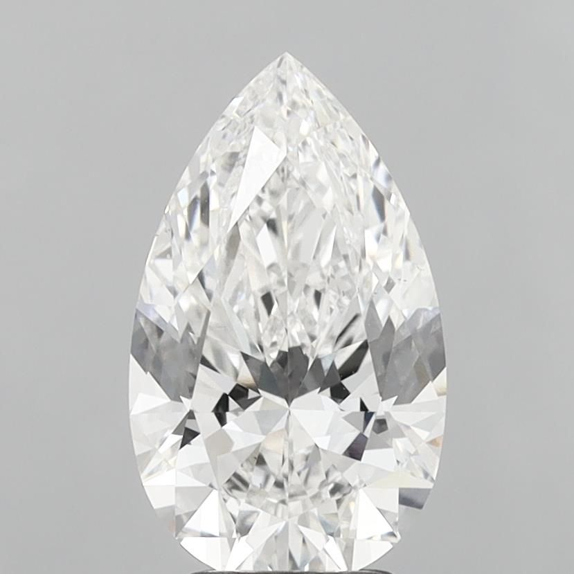 3.73 ct. pear Lab Grown Diamond front image