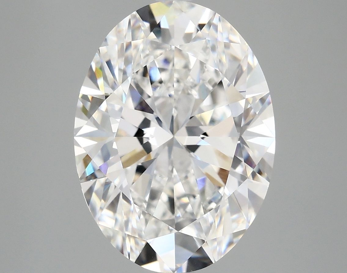 5.05 ct. oval Lab Grown Diamond front image
