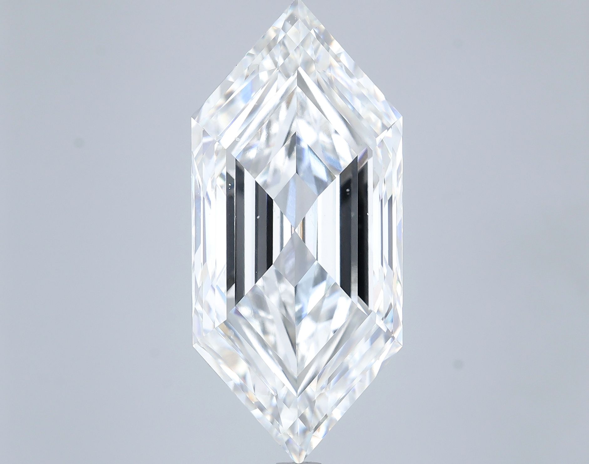 10.52 ct lab-grown Hexagonal Diamond