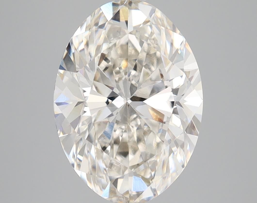 3.56 ct. oval Lab Grown Diamond front image