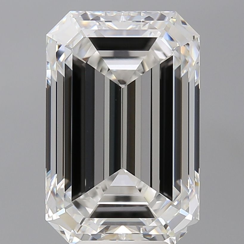 7.60 ct. emerald Lab Grown Diamond front image