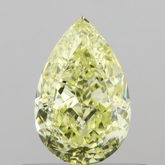 Diament 0.63 ct Fancy Light Yellow/SI1