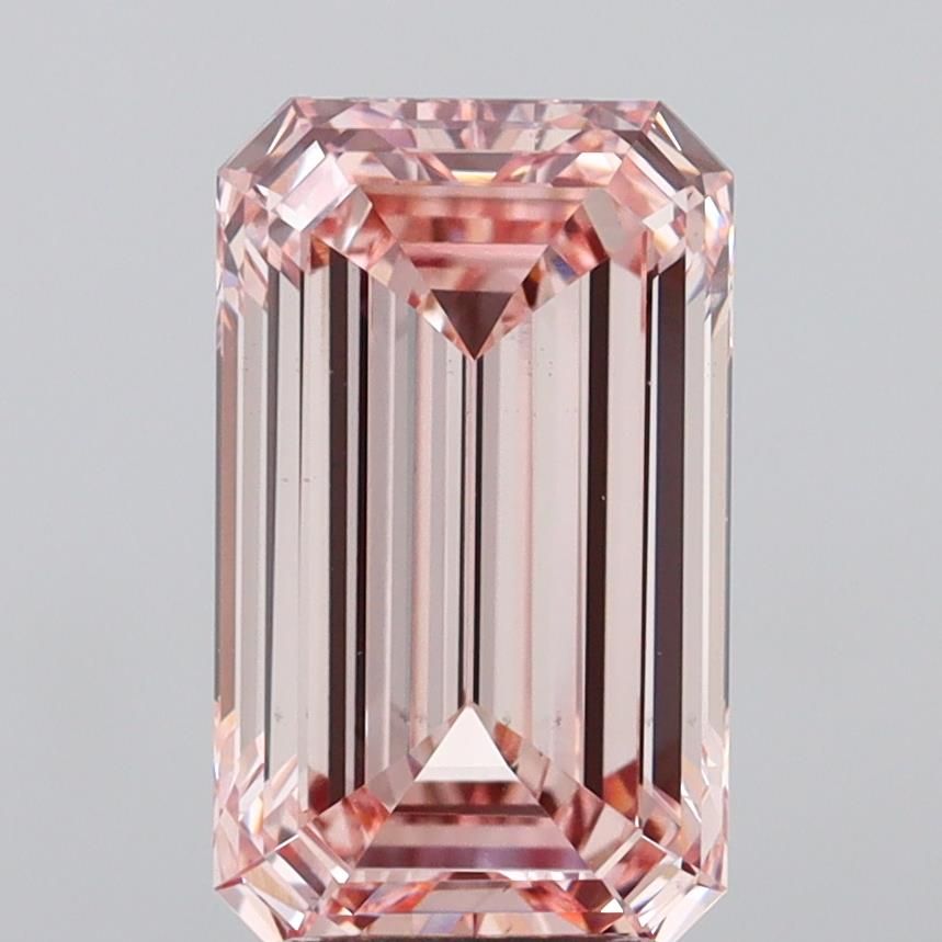 3.01 ct. emerald Lab Grown Diamond front image