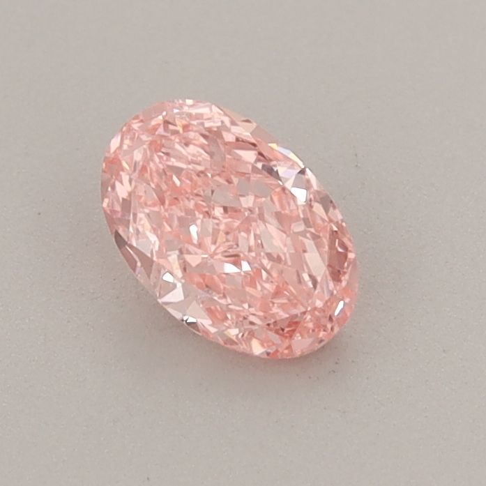 0.45 CT Fancy Vivid Pink OVAL