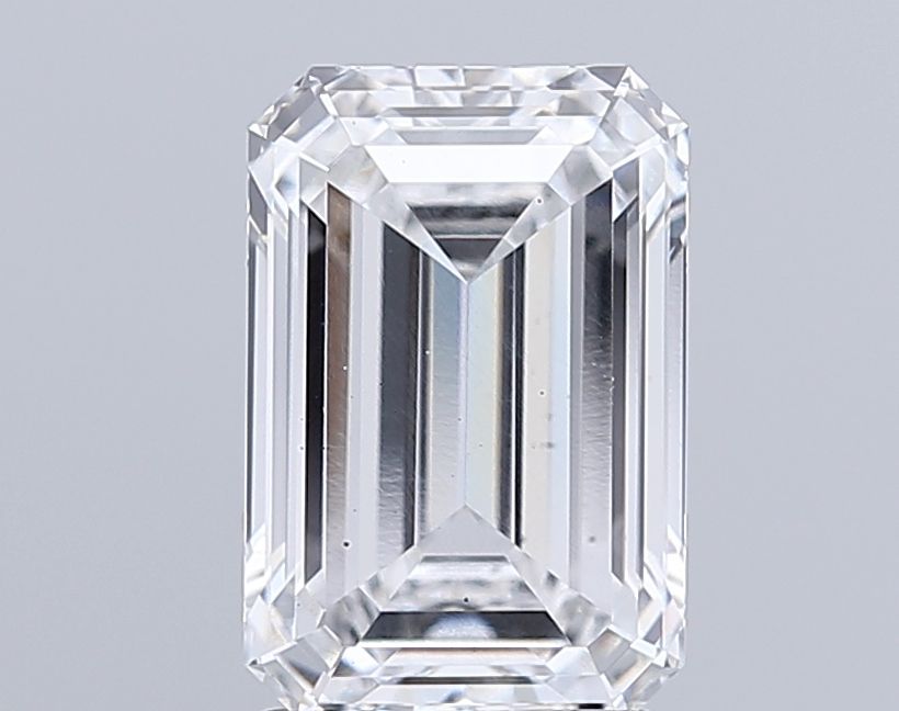 2.59 ct. emerald Lab Grown Diamond front image