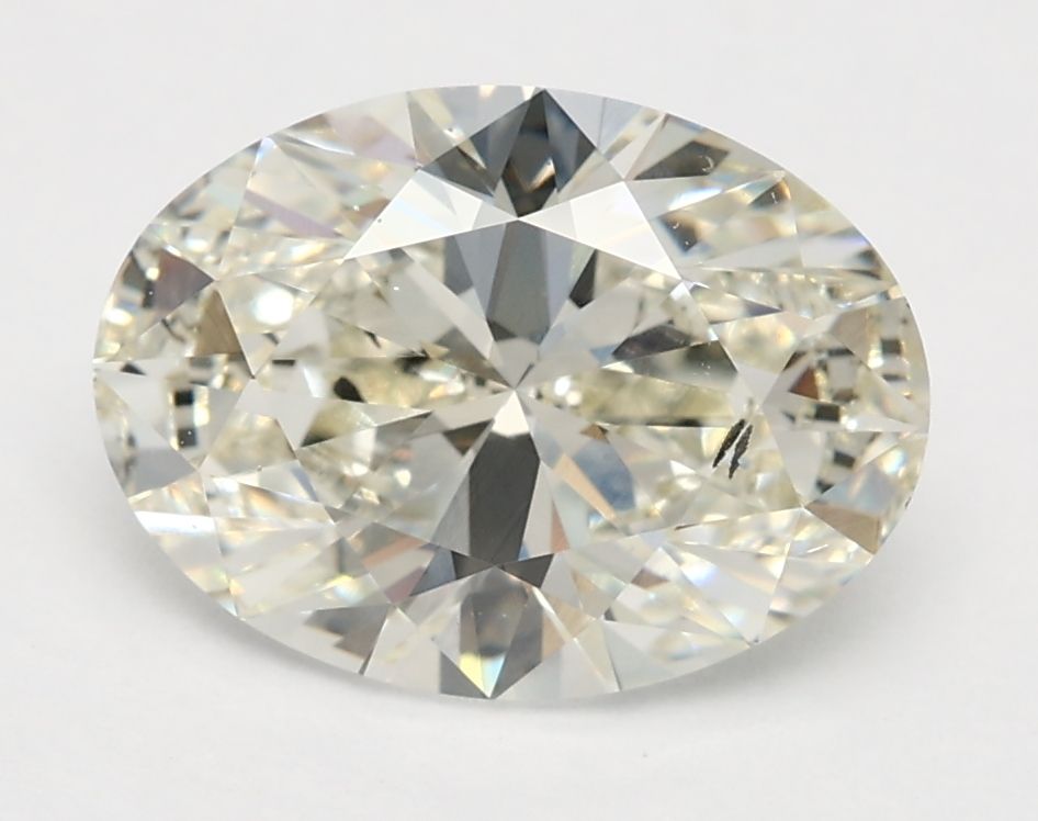 2.01 ct. oval Lab Grown Diamond front image