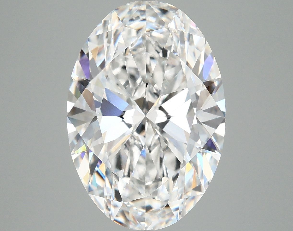 5.04 ct. oval Lab Grown Diamond front image