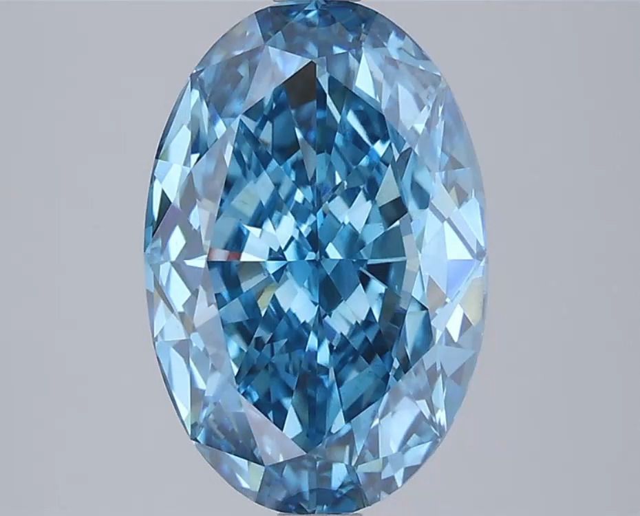 4.03 ct. oval Lab Grown Diamond front image