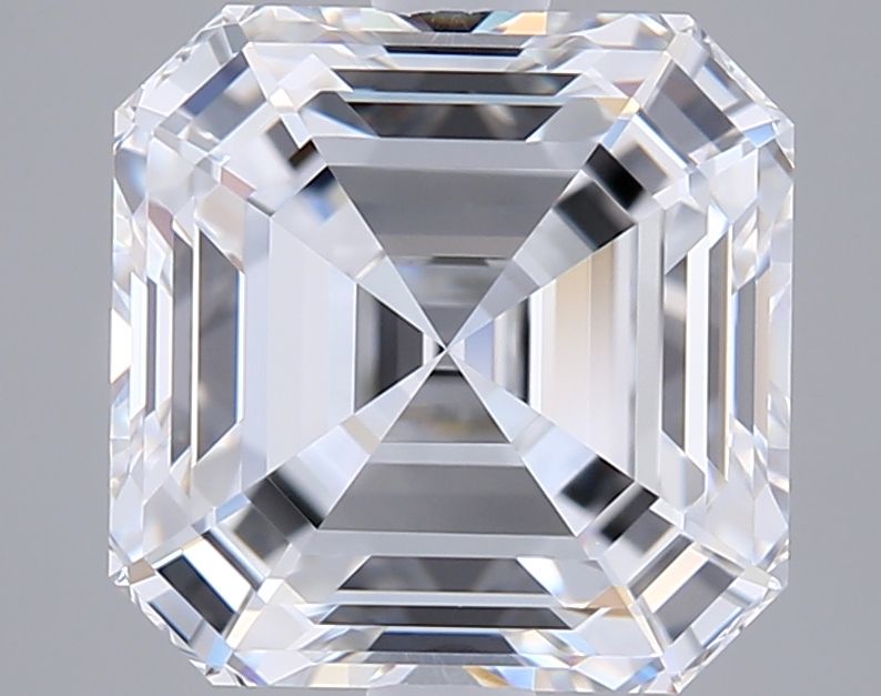 3.07 ct lab-grown Asscher Diamond