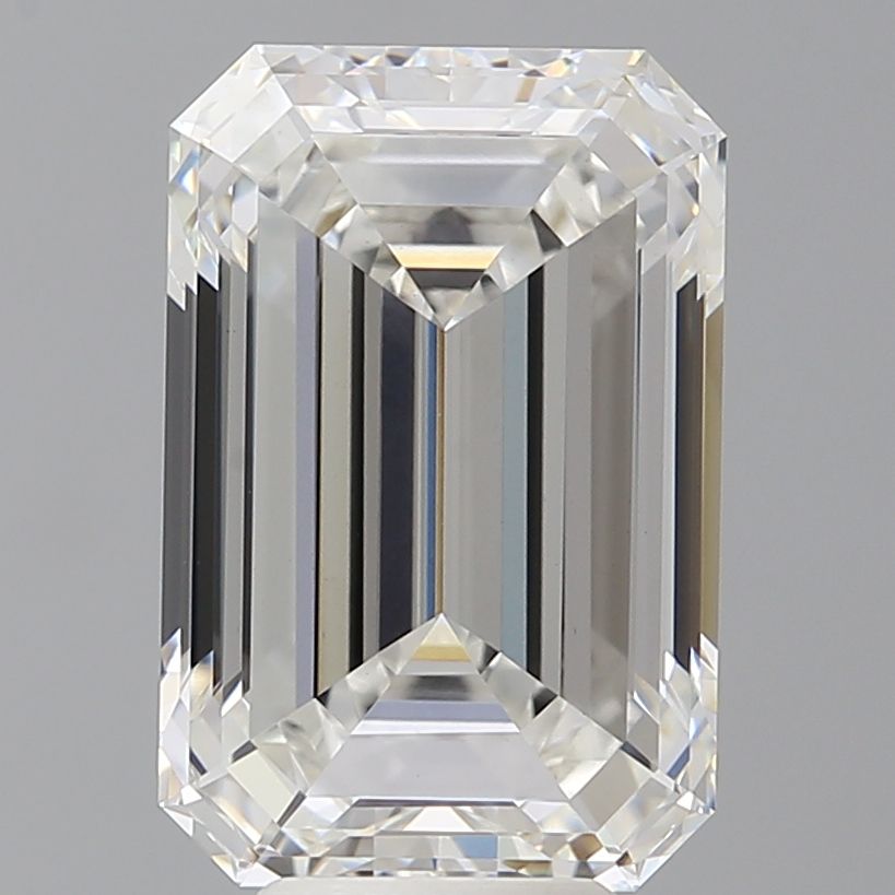 7.10 ct. emerald Lab Grown Diamond front image