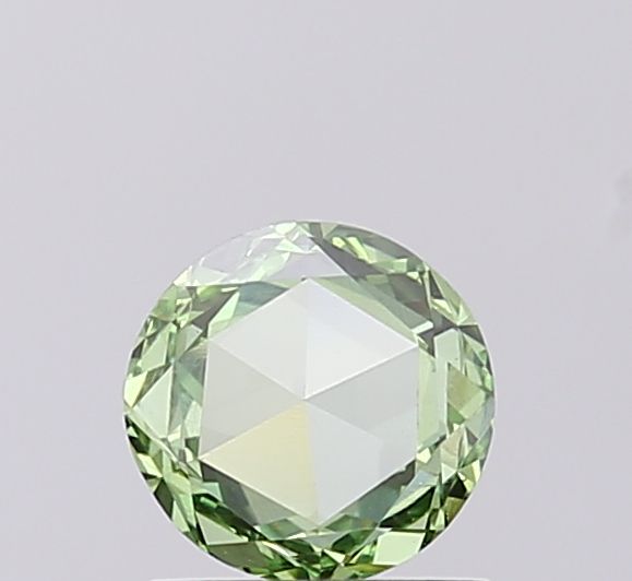 0.72 CT Fancy Vivid Green ROSE
