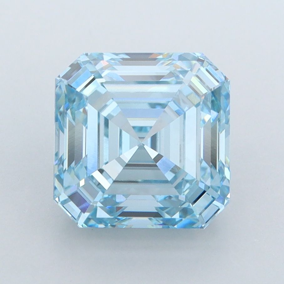 2.96 ct Asscher diamond