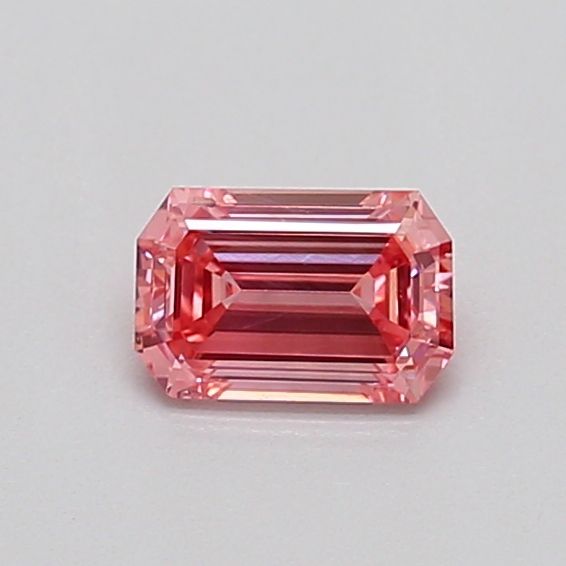0.35 CT Fancy Vivid Pink EMERALD
