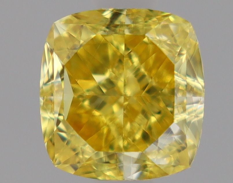 Diament 0.81 ct Fancy Vivid Yellow/VS1