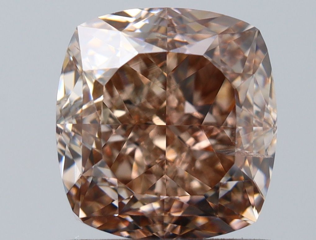 Diament 1.51 ct Orangey Brown/I1