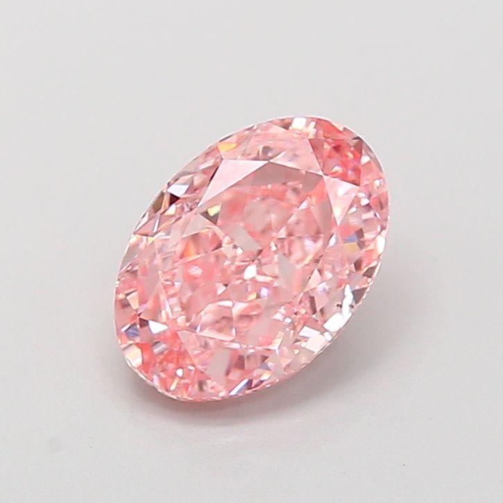 1.61 CT Fancy Vivid Pink OVAL