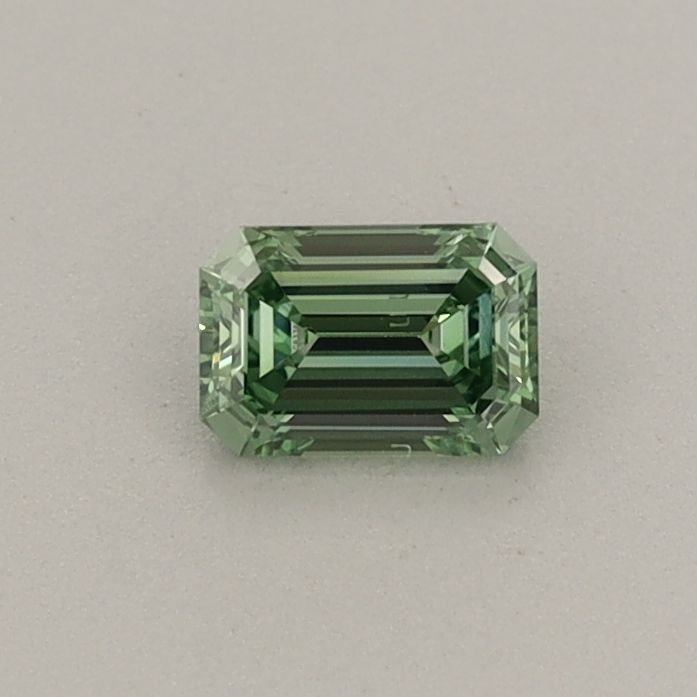 0.29 CT Fancy Vivid Green EMERALD