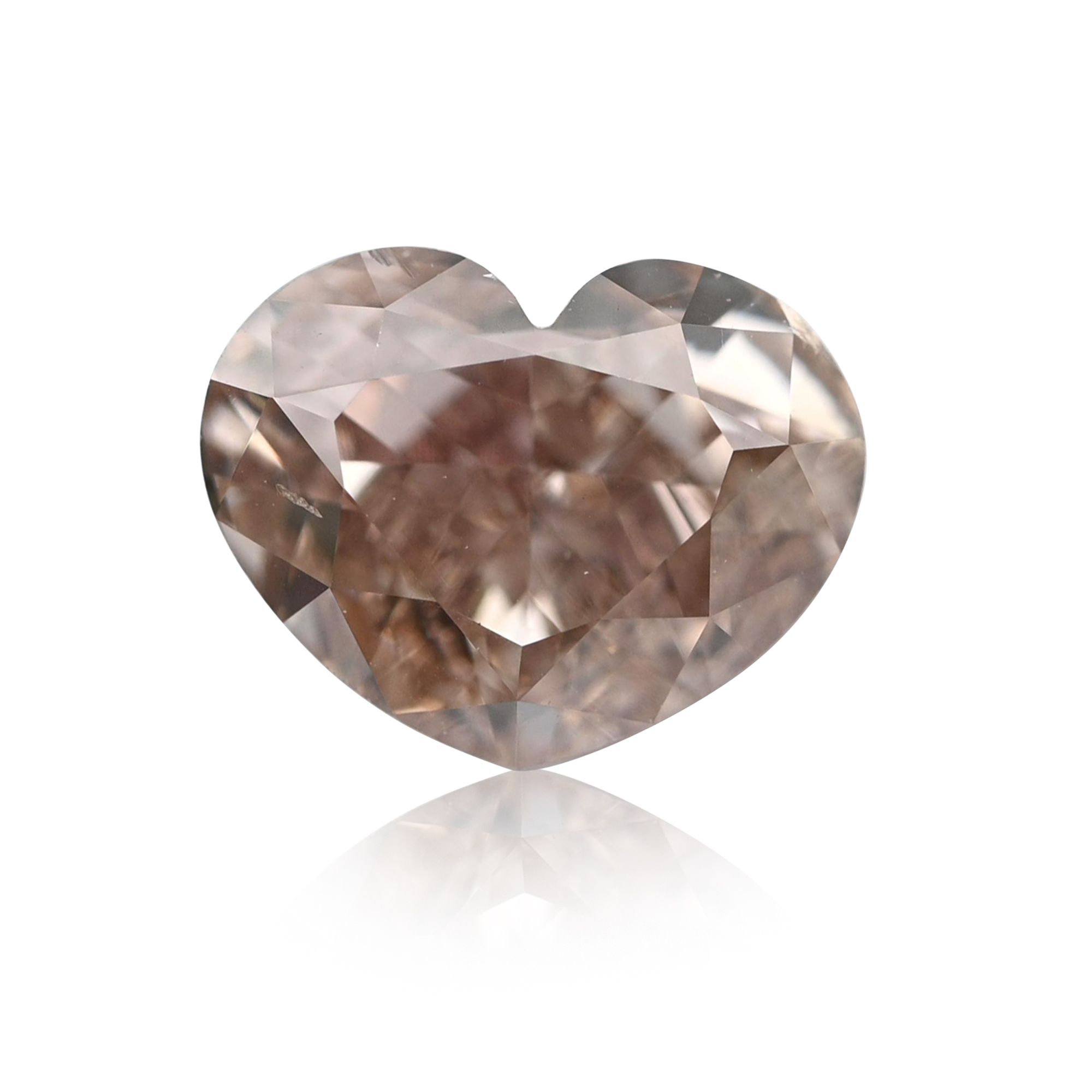 Diament 0.52 ct Fancy Pink Brown/SI2