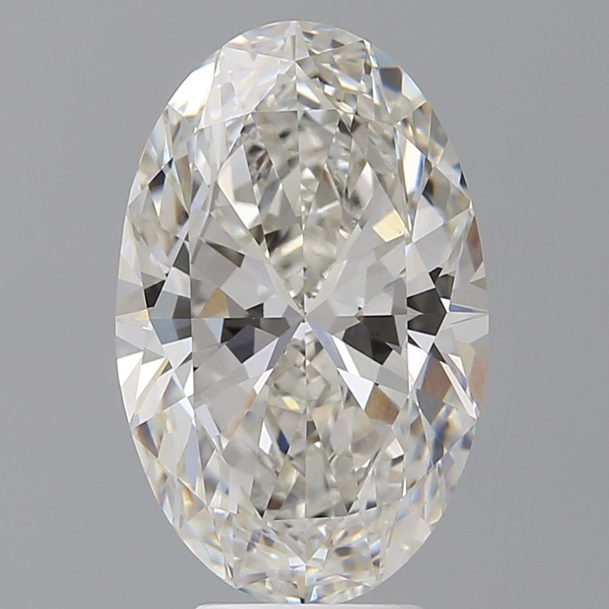 5.55 ct. oval Lab Grown Diamond front image
