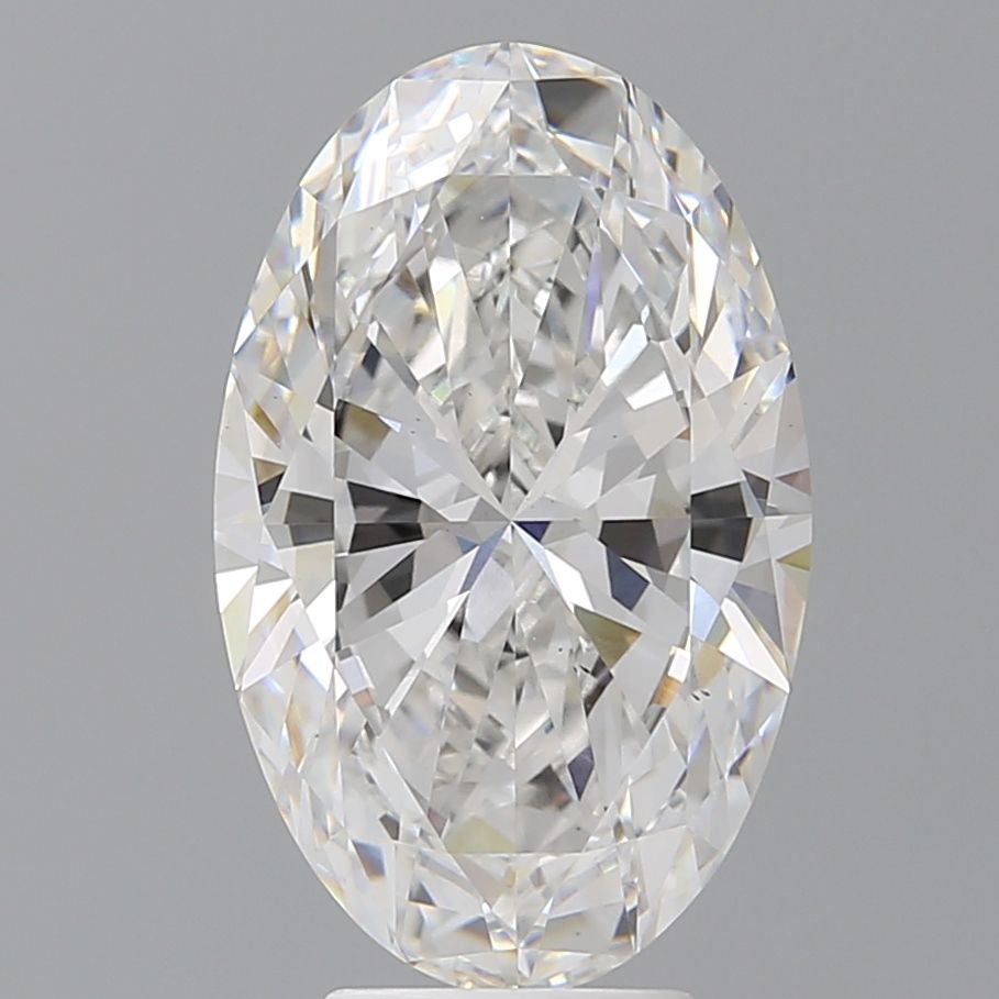 5.52 ct. oval Lab Grown Diamond front image