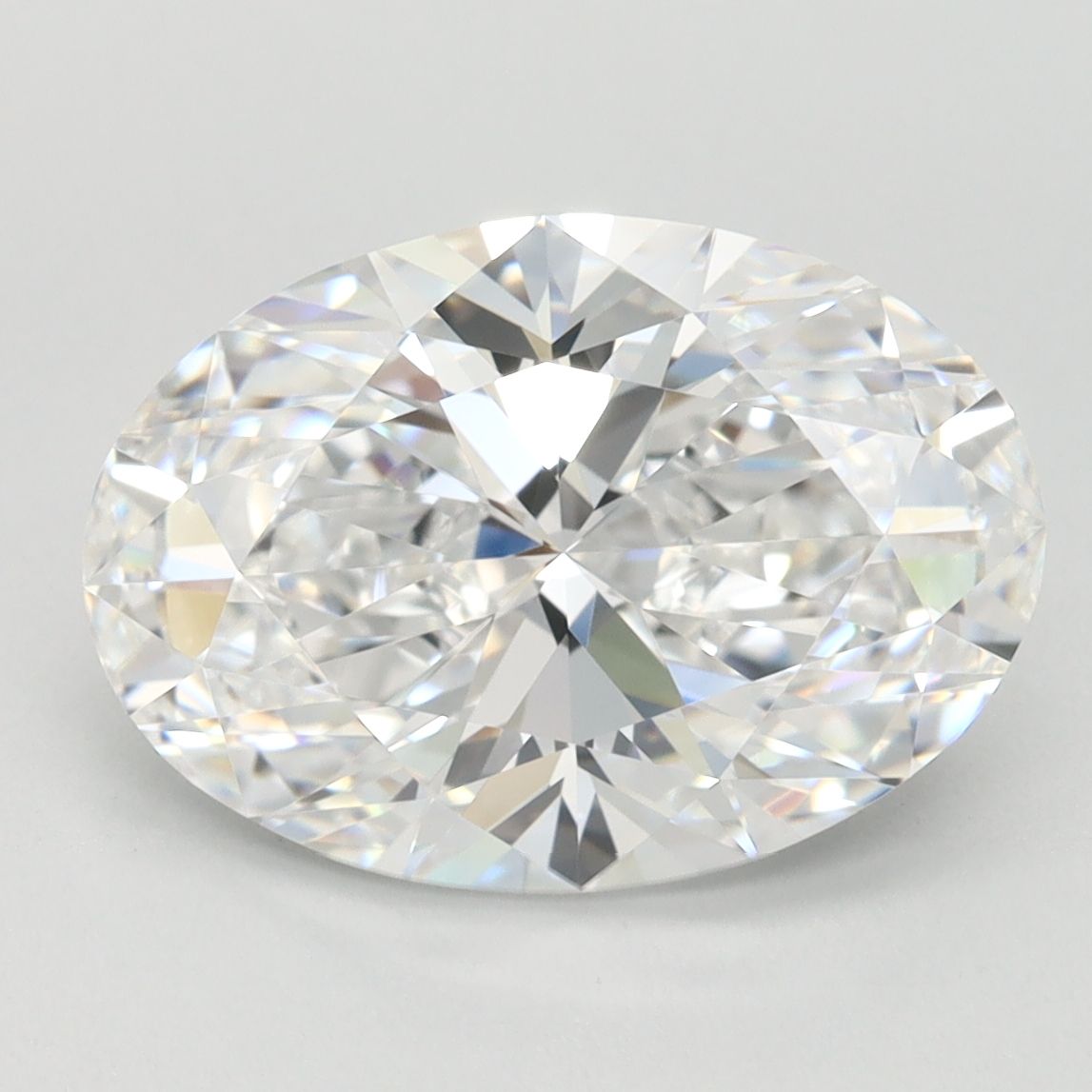 3.28 ct. oval Lab Grown Diamond front image