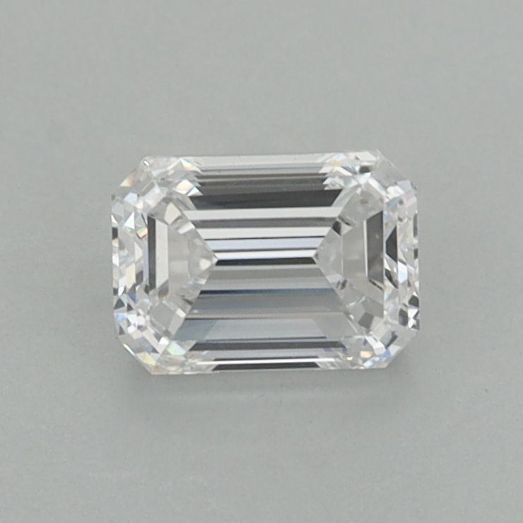 0.79 ct. emerald Lab Grown Diamond front image