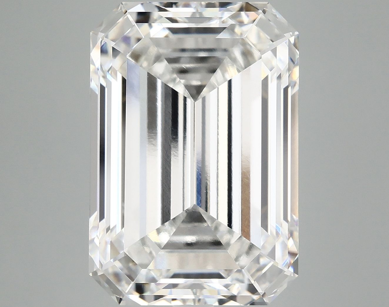 11.22 ct. emerald Lab Grown Diamond front image