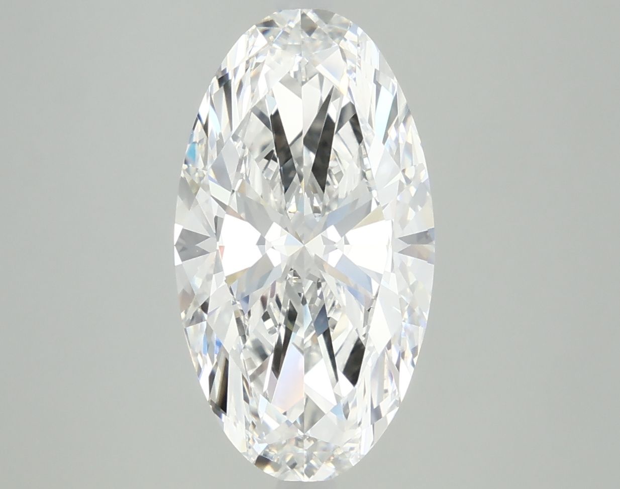 4.00 ct. oval Lab Grown Diamond front image