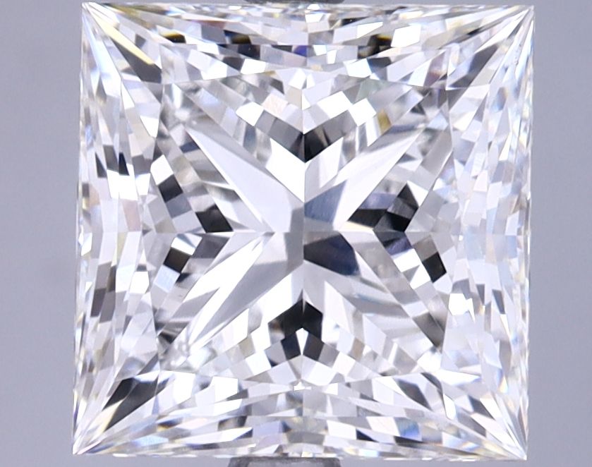 4.13 ct. princess Lab Grown Diamond front image