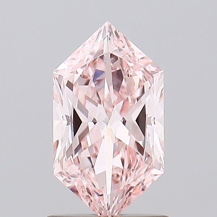 1.01 CT Fancy Intense Pink HEXAGONAL
