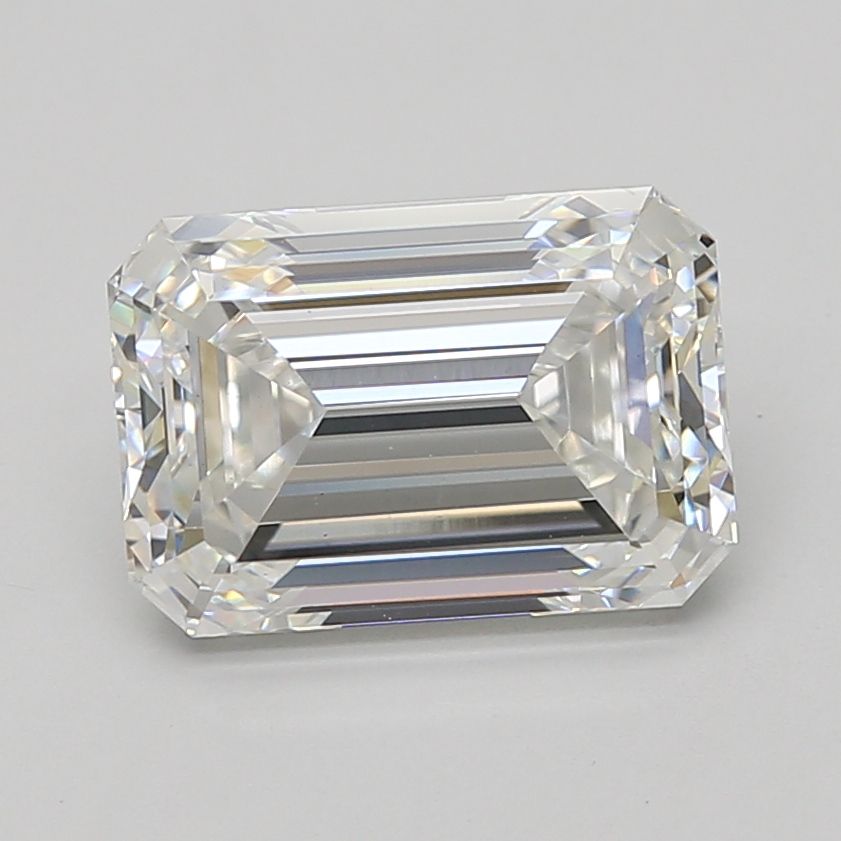 4.04 ct. emerald Lab Grown Diamond front image