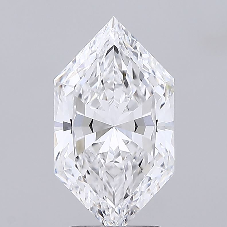 2.59 ct lab-grown Hexagonal Diamond