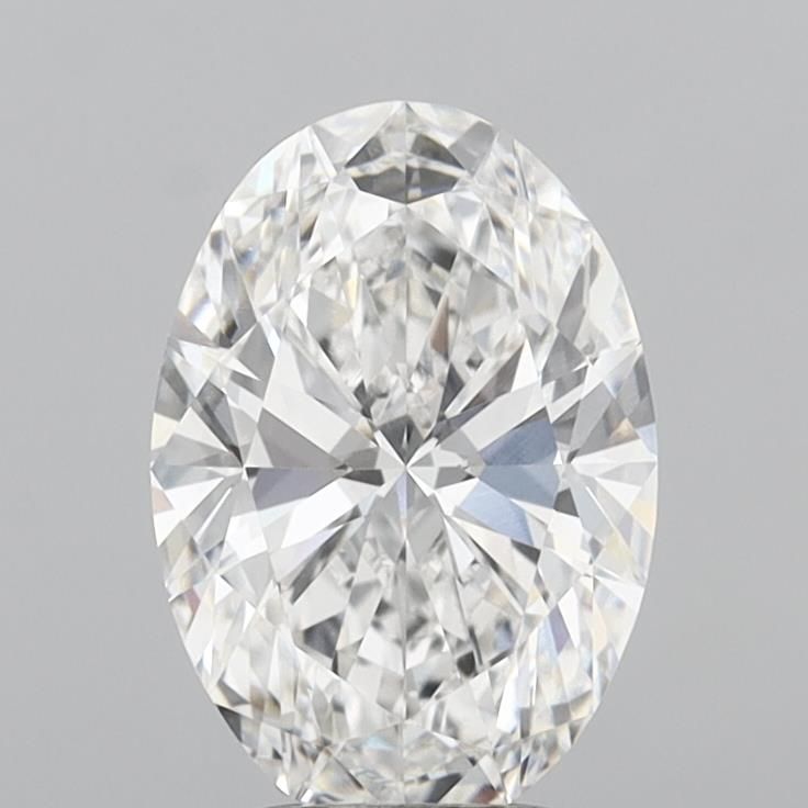 3.05 ct. oval Lab Grown Diamond front image