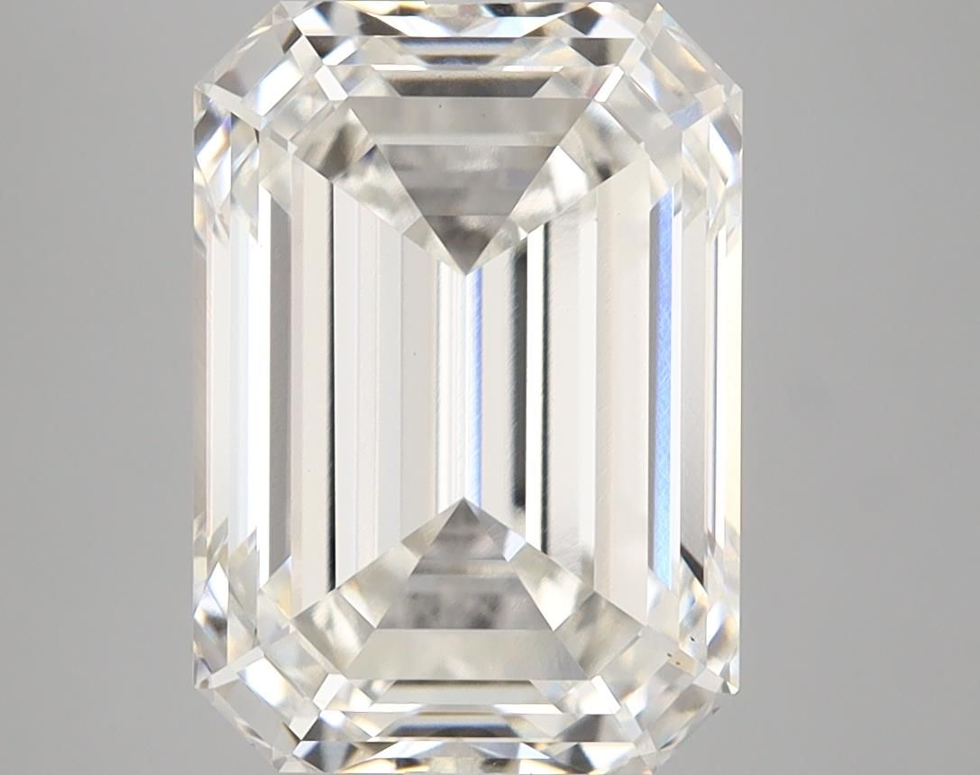 5.72 ct. emerald Lab Grown Diamond front image