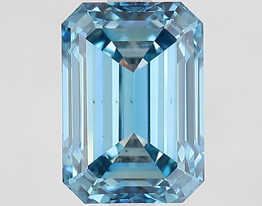 3.33 ct. emerald Lab Grown Diamond front image