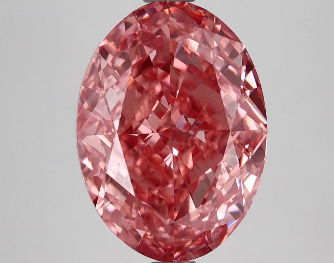 4.07 ct. oval Lab Grown Diamond front image