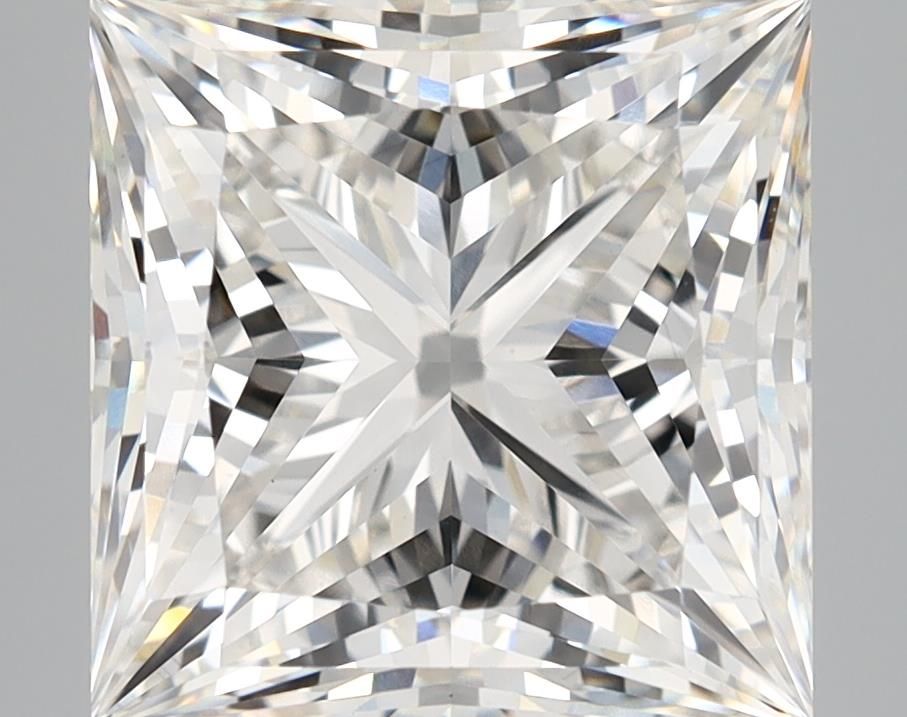 6.19 ct. princess Lab Grown Diamond front image