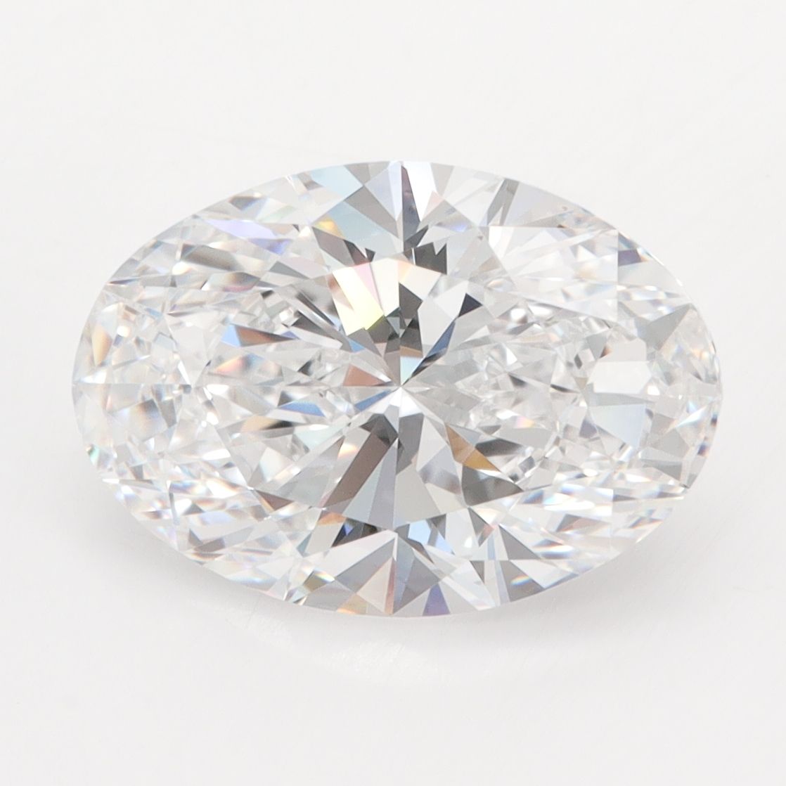 4.03 ct. oval Lab Grown Diamond front image