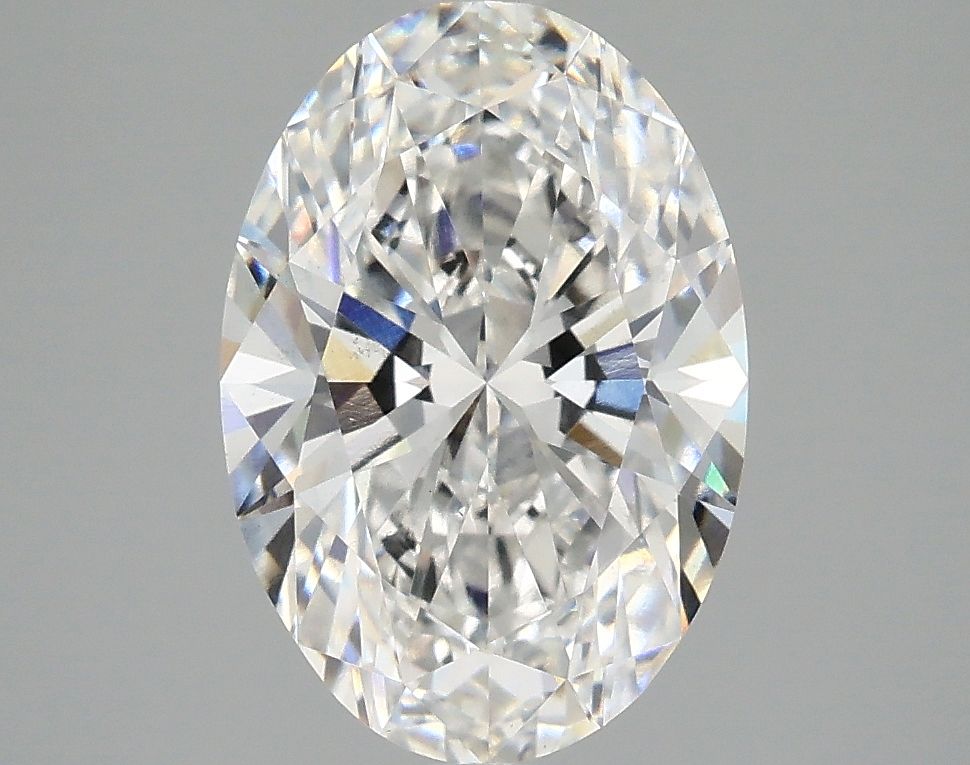 2.87 ct. oval Lab Grown Diamond front image