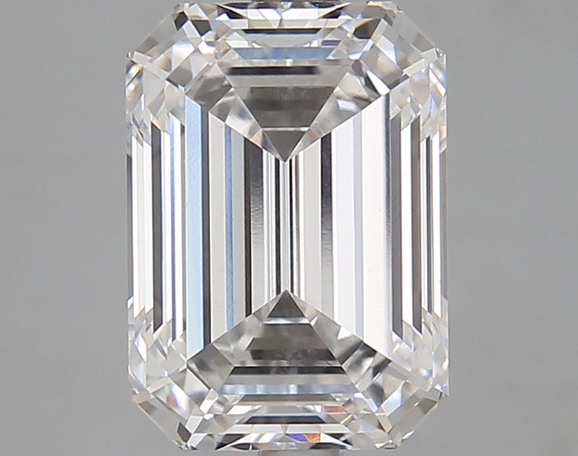 Diamant Émeraude 4.09 ct - Couleur E - Pureté VS1