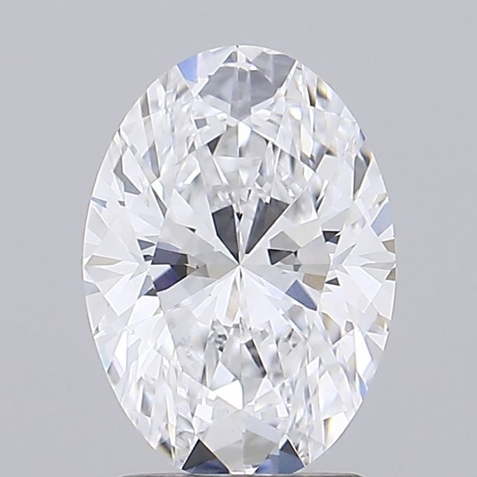 2.01 ct. oval Lab Grown Diamond front image