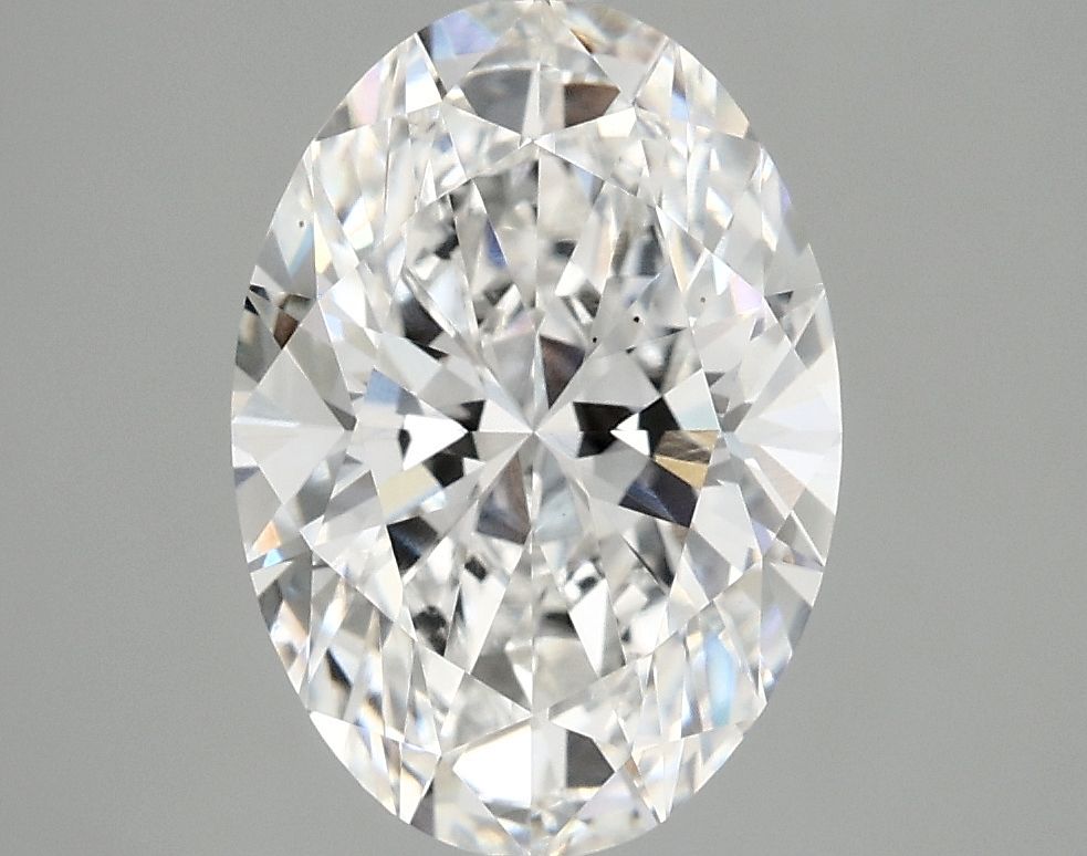 3.09 ct. oval Lab Grown Diamond front image