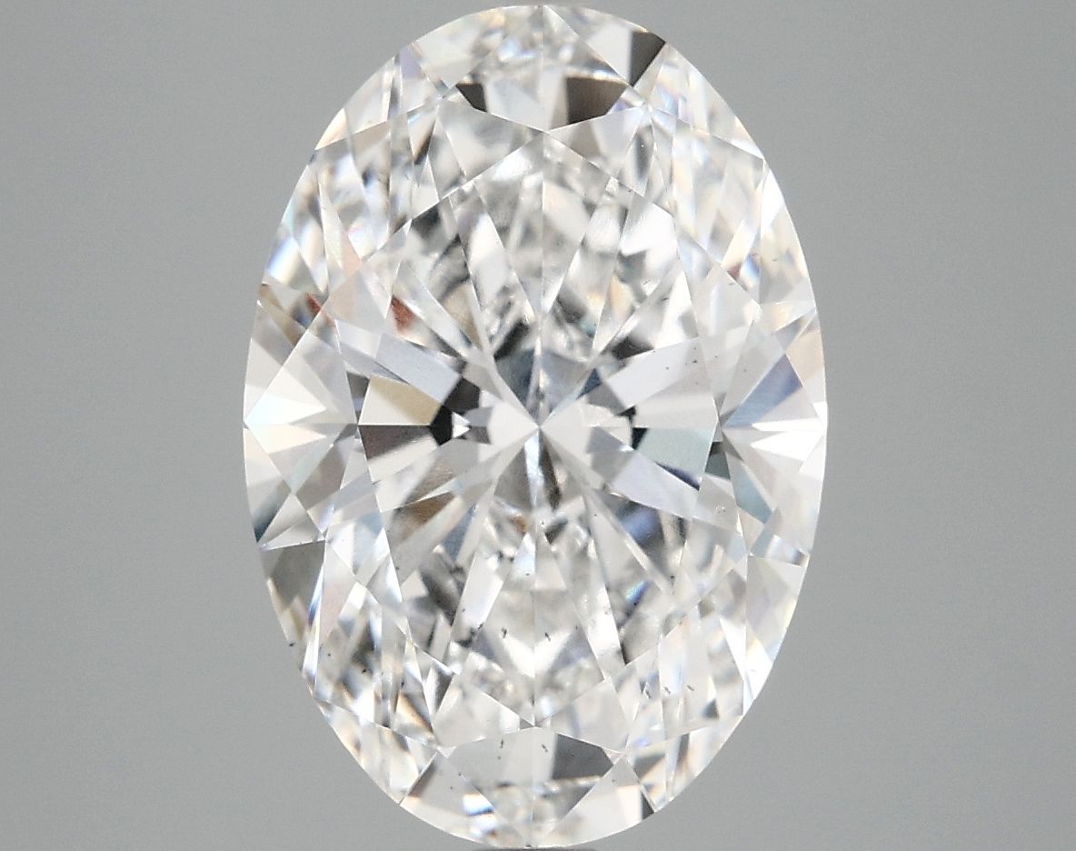 4.91 ct. oval Lab Grown Diamond front image