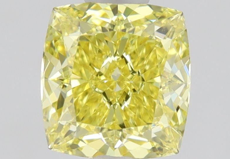 Diament 0.57 ct Fancy Intense Yellow/IF