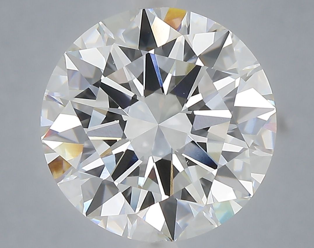 6.01 ct. round Lab Grown Diamond front image