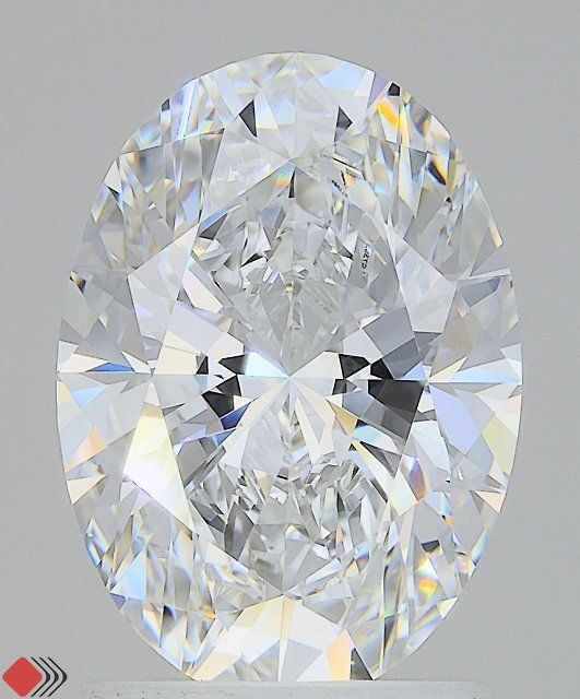 2.07 ct. oval Lab Grown Diamond front image