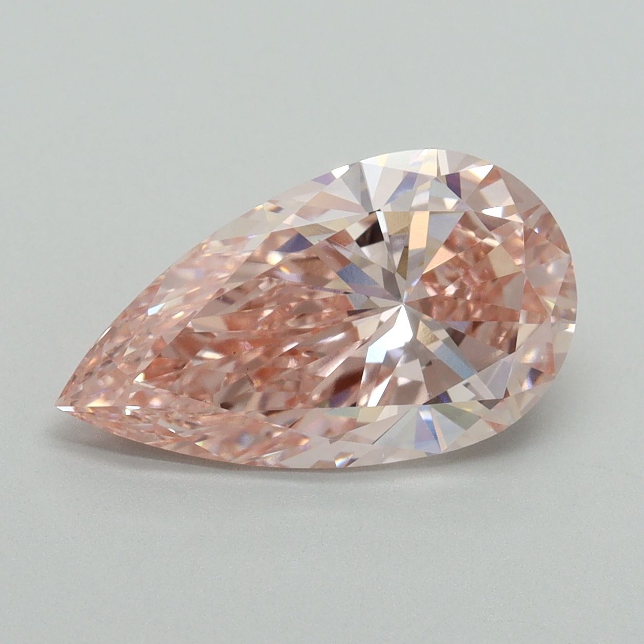 3.15 ct. pear Lab Grown Diamond front image